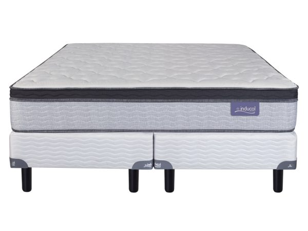 CONJUNTO  INDUCOL POCKET FIRM 1.60 X 2.00 MTS + ALMOHADA DE REGALO