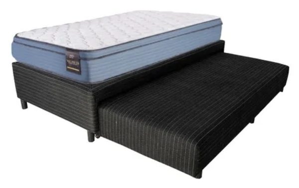 SOMMIER URANIA MUSSA +COLCHON KING KOIL ASPEN 0.90 X 1.90