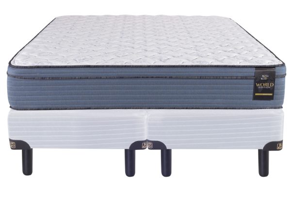 CONJUNTO KING KOIL ASPEN 1.80 X 2.0 MTS + ALMOHADAS DE REGALO