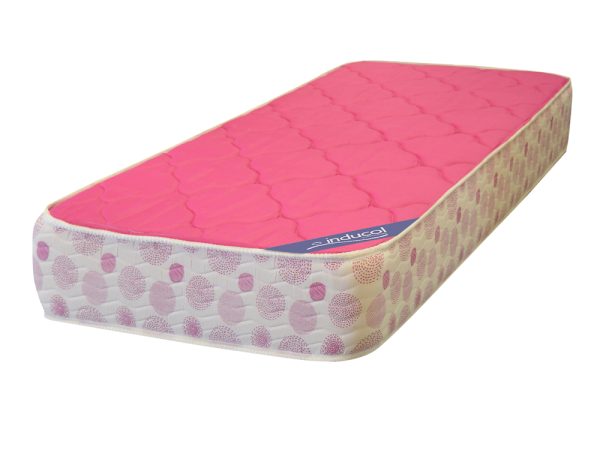 COLCHON INDUCOL JUBILO FUXIA 80X190 - 20CM Alto