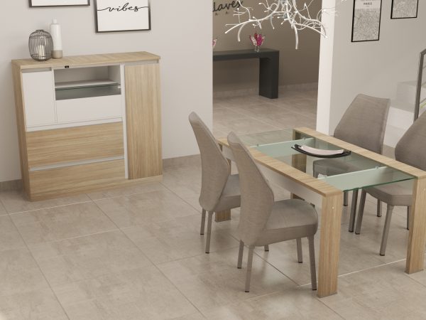 Bahiut Dymanic Camellia blanco