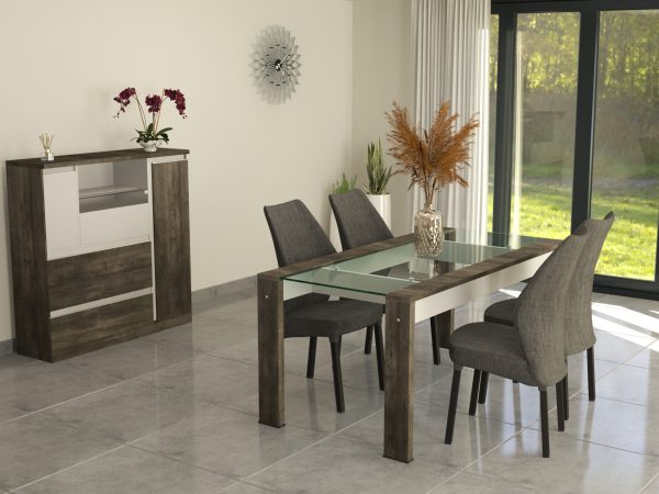 Mesa Awen y Bahiut Dynamic Terrarum blanco