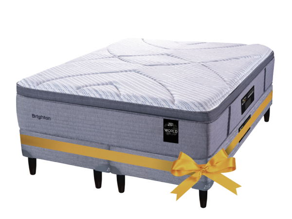 CONJUNTO KING KOIL BRIGHTON 180 X 200 CM +ALMOHADAS DE REGALO