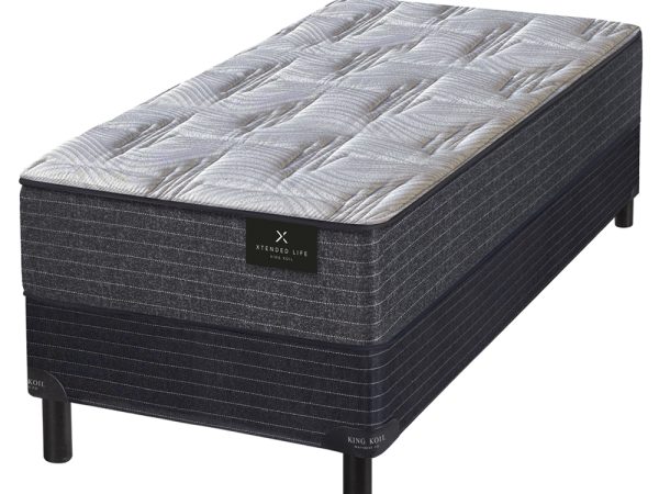 CONJUNTO KING KOIL XL EXTEND LIFE 0.80 X 1.90 MTS + ALMOHADA REGALO