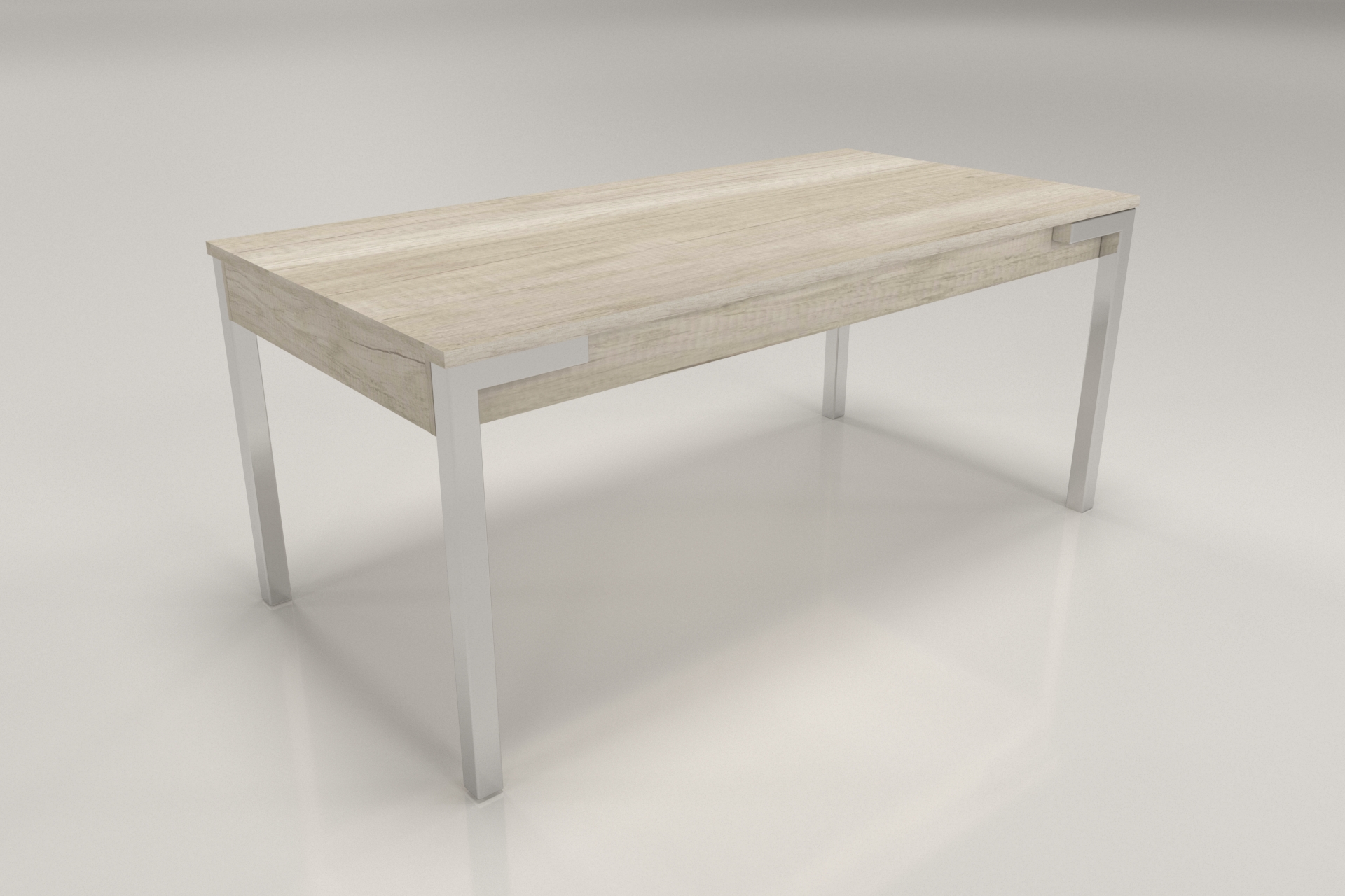 Mesa Capri fija cromada Helsinky