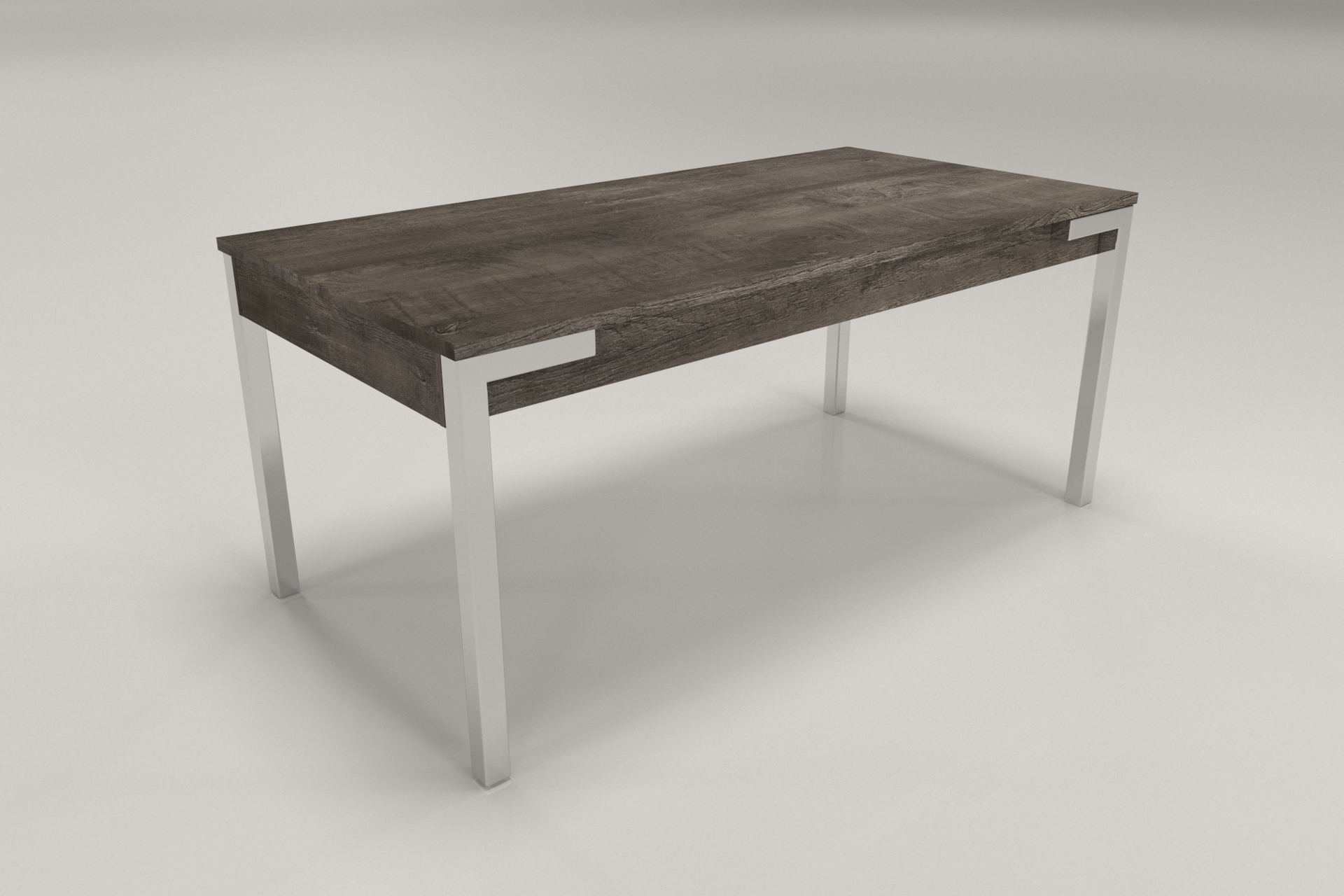 Mesa Capri fija cromada Terrarum