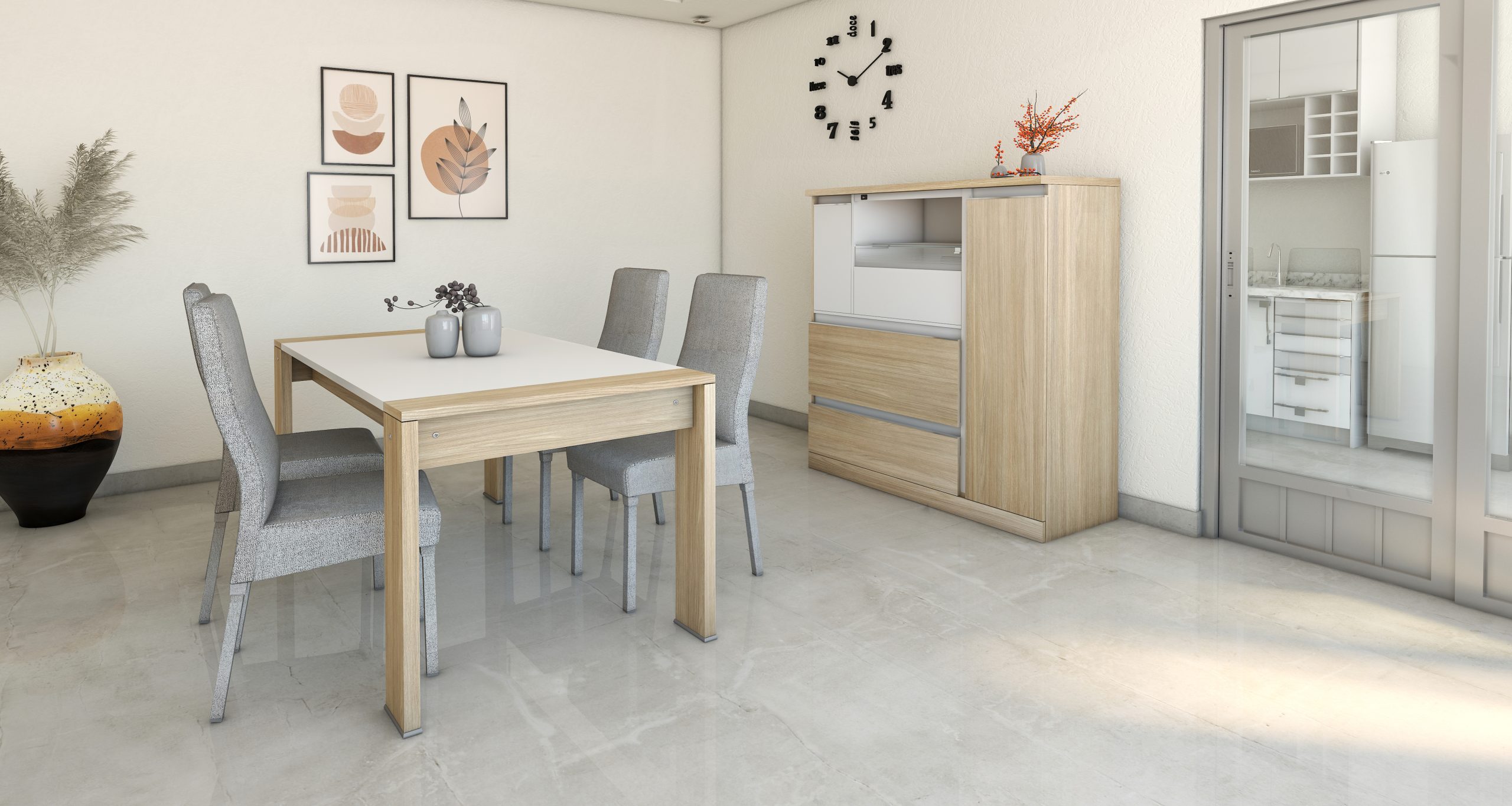 Mesa Dynamic Camellia blanca 2