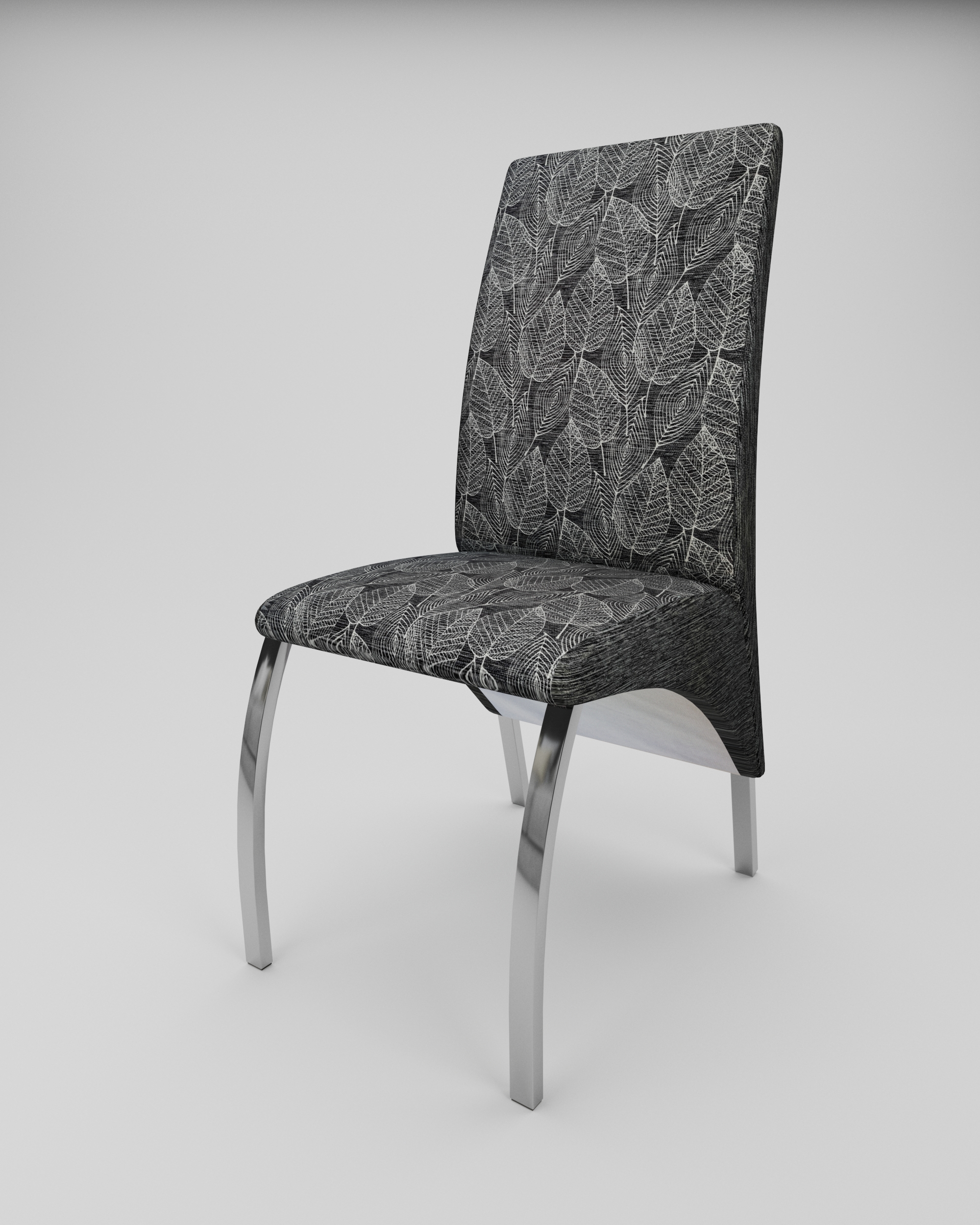 SILLA GABBIANO HOJAS GRIS