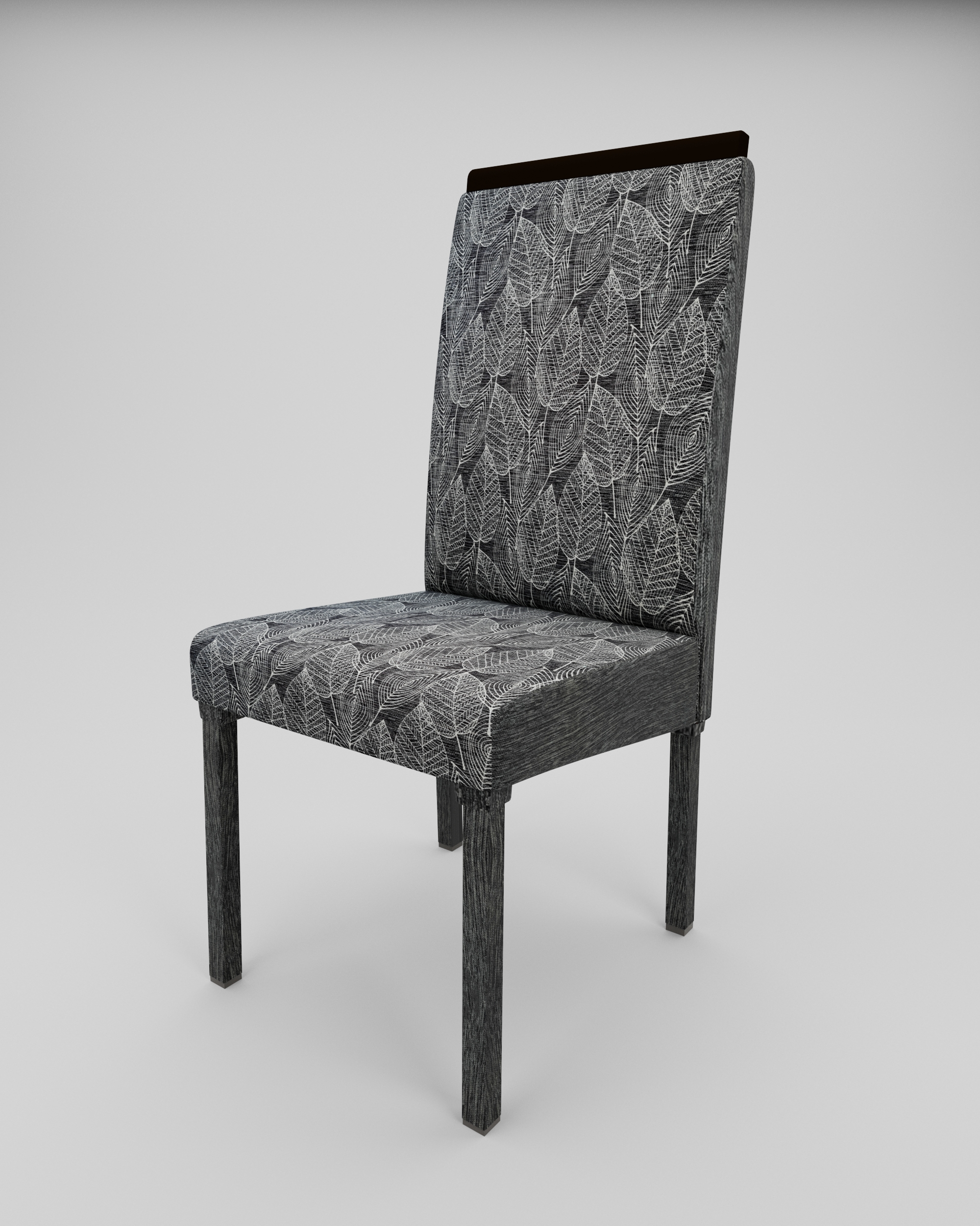 SILLA VARENNA HOJAS GRIS